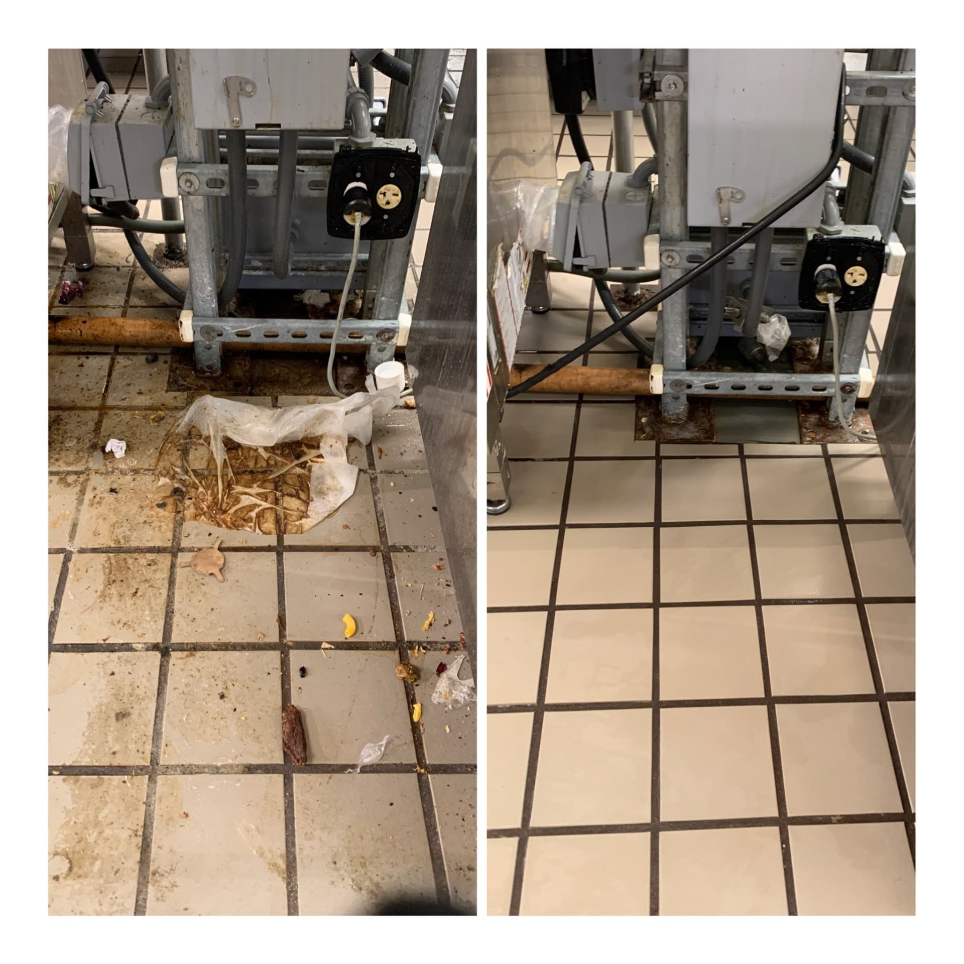 Deep Floor Restoration - Professional commercial cleaning service